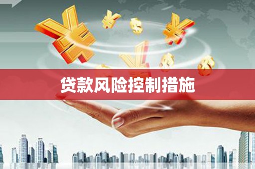 洪洞贷款风险控制措施