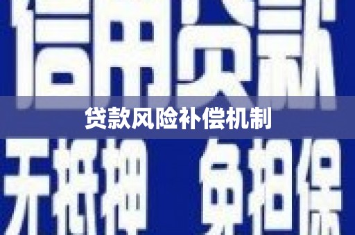 洪洞贷款风险补偿机制