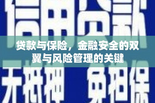 洪洞贷款与保险，金融安全的双翼与风险管理的关键