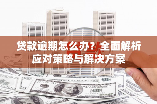 洪洞贷款逾期怎么办？全面解析应对策略与解决方案