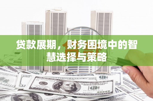 洪洞贷款展期，财务困境中的智慧选择与策略