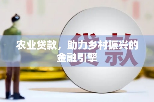 洪洞农业贷款，助力乡村振兴的金融引擎