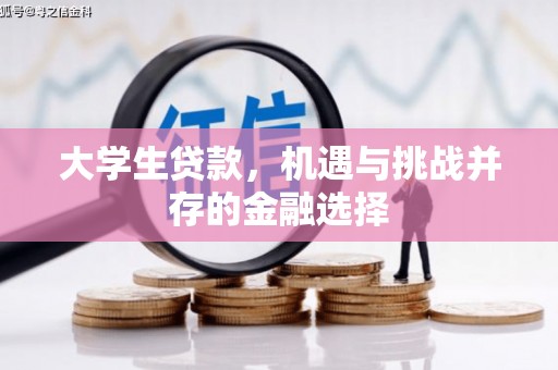 洪洞大学生贷款，机遇与挑战并存的金融选择