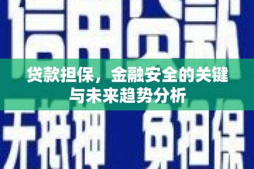 洪洞贷款担保，金融安全的关键与未来趋势分析