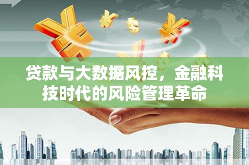 洪洞贷款与大数据风控，金融科技时代的风险管理革命