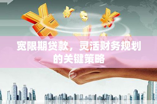 洪洞宽限期贷款，灵活财务规划的关键策略
