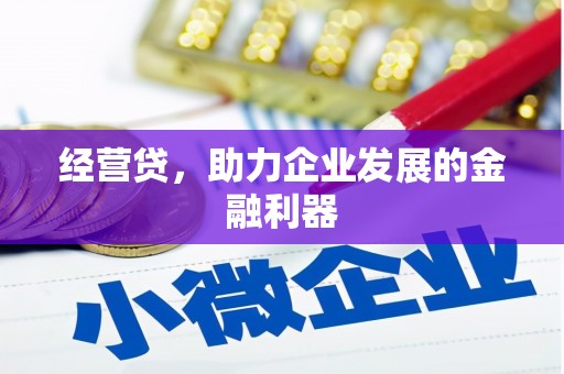洪洞经营贷，助力企业发展的金融利器