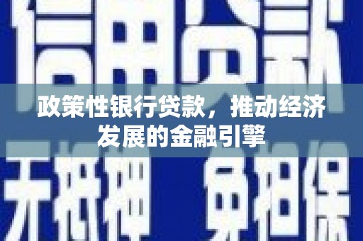 洪洞政策性银行贷款，推动经济发展的金融引擎