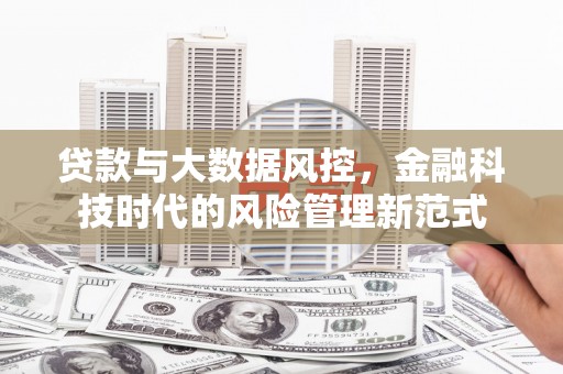洪洞贷款与大数据风控，金融科技时代的风险管理新范式