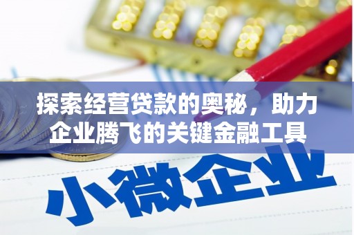 洪洞探索经营贷款的奥秘，助力企业腾飞的关键金融工具