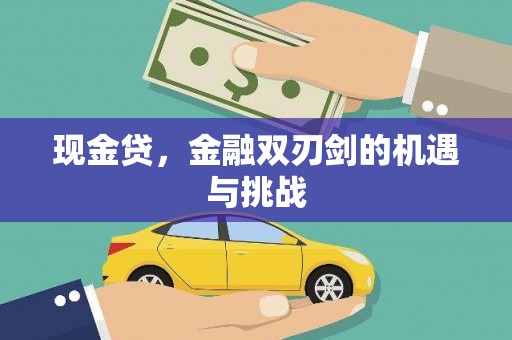 洪洞现金贷，金融双刃剑的机遇与挑战