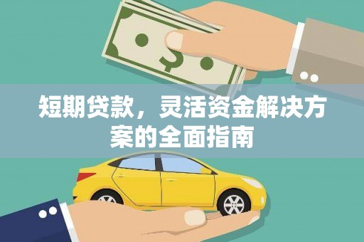 洪洞短期贷款，灵活资金解决方案的全面指南