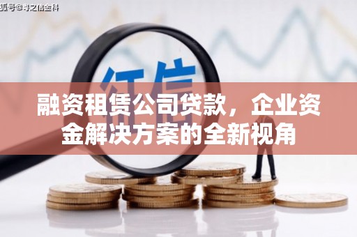 洪洞融资租赁公司贷款，企业资金解决方案的全新视角
