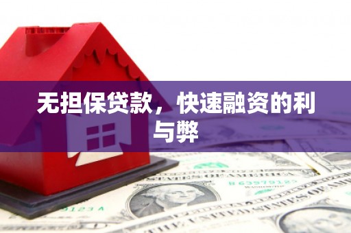 洪洞无担保贷款，快速融资的利与弊