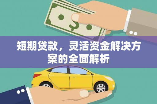 洪洞短期贷款，灵活资金解决方案的全面解析