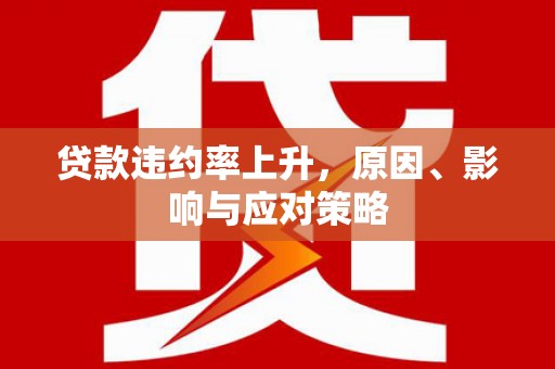 洪洞贷款违约率上升，原因、影响与应对策略