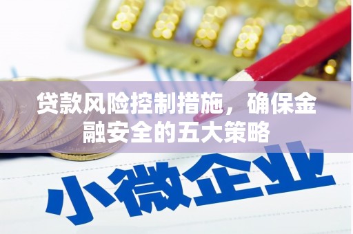 洪洞贷款风险控制措施，确保金融安全的五大策略