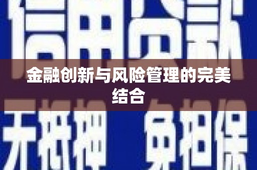 洪洞金融创新与风险管理的完美结合