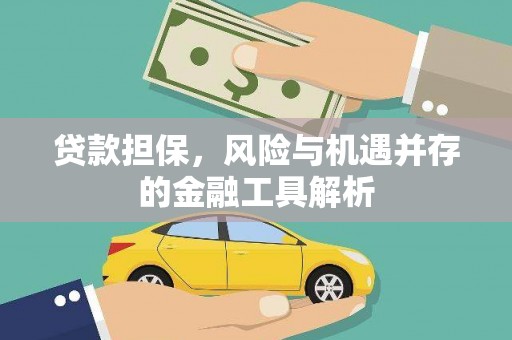 洪洞贷款担保，风险与机遇并存的金融工具解析
