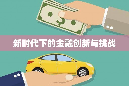 洪洞新时代下的金融创新与挑战