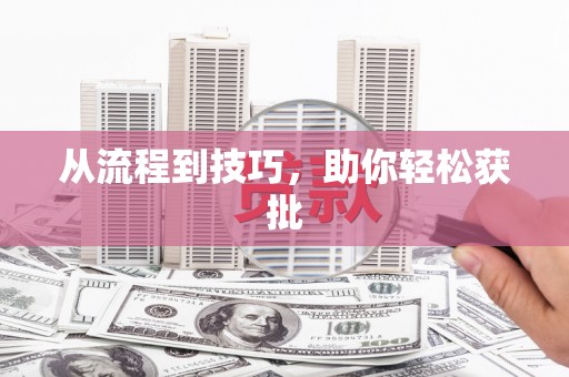 洪洞从流程到技巧，助你轻松获批