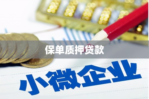 洪洞保单质押贷款
