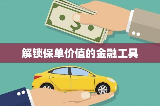 洪洞解锁保单价值的金融工具