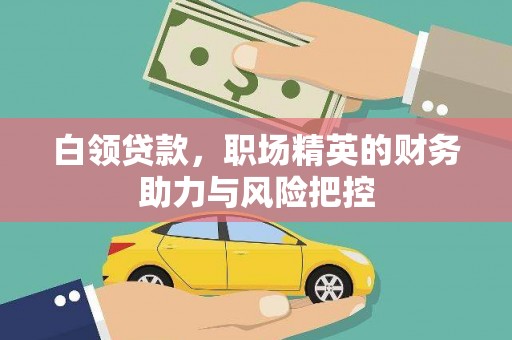 洪洞白领贷款，职场精英的财务助力与风险把控